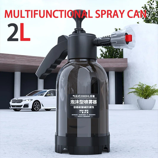 2L High-Pressure Foam Sprayer – Car Wash & Gardening Multi-Purpose Tool