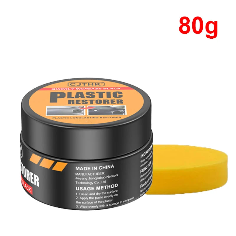 Ceramic Plastic Trim Restorer – Long-Lasting Car Care for Faded Plastics