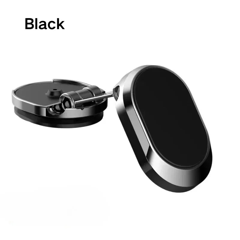 1080° Rotation Foldable Magnetic Car Phone Holder – Adjustable Universal Dashboard & Air Vent Mount for iPhone, Samsung & GPS