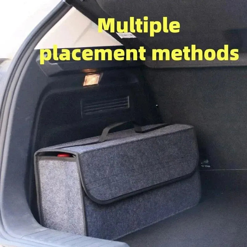 Car Trunk Organizer – Large Capacity Foldable Storage Bag for Tools & Accessories