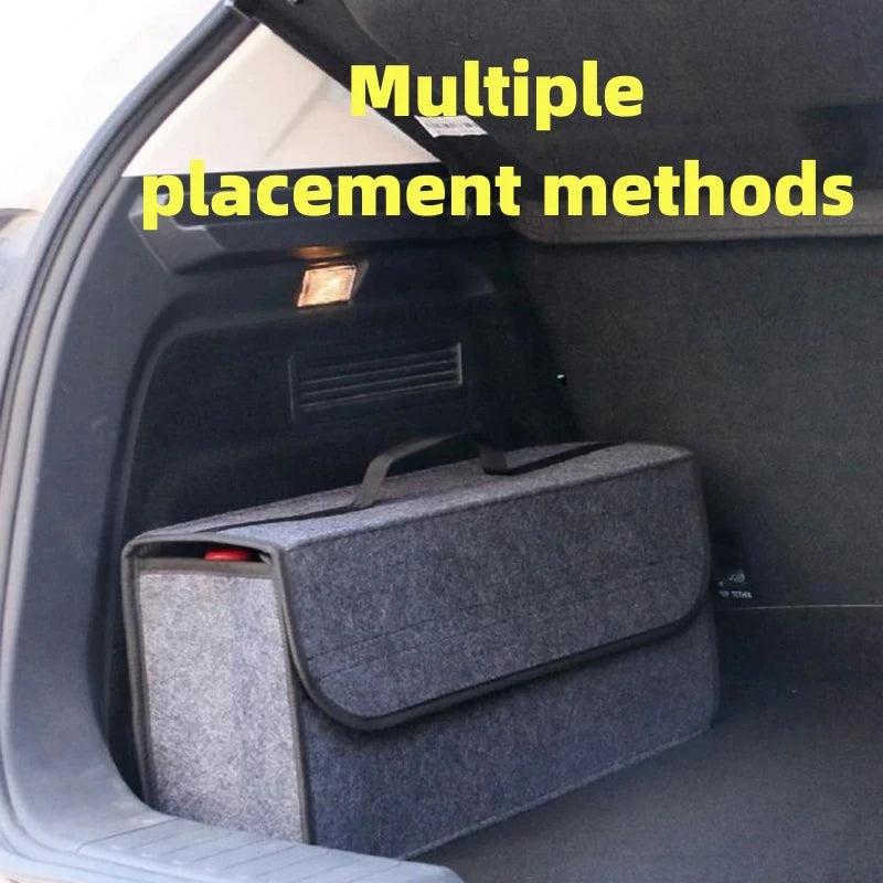Car Trunk Organizer – Large Capacity Foldable Storage Bag for Tools & Accessories
