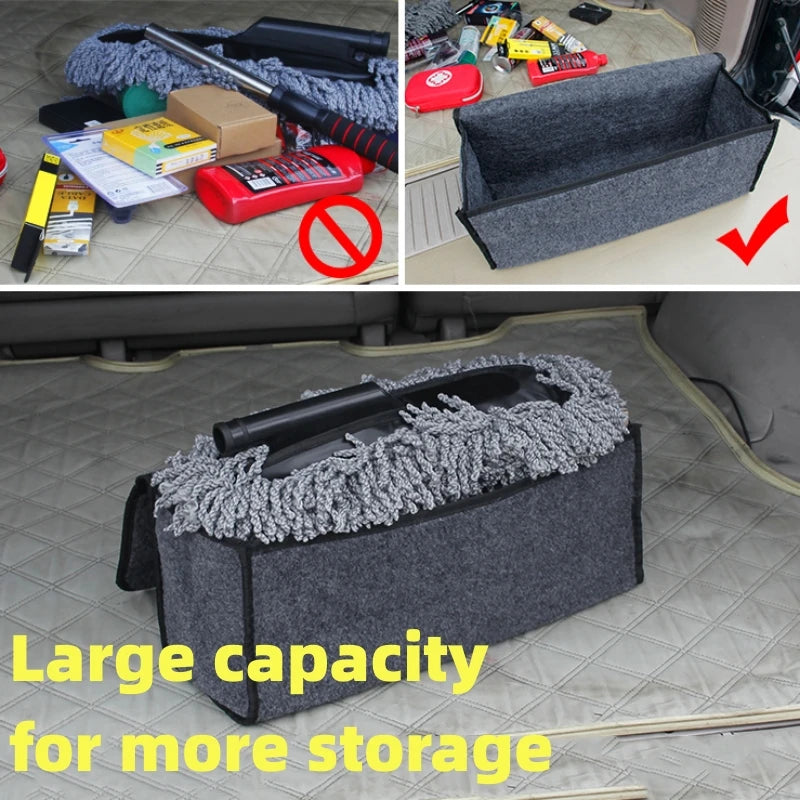 Car Trunk Organizer – Large Capacity Foldable Storage Bag for Tools & Accessories