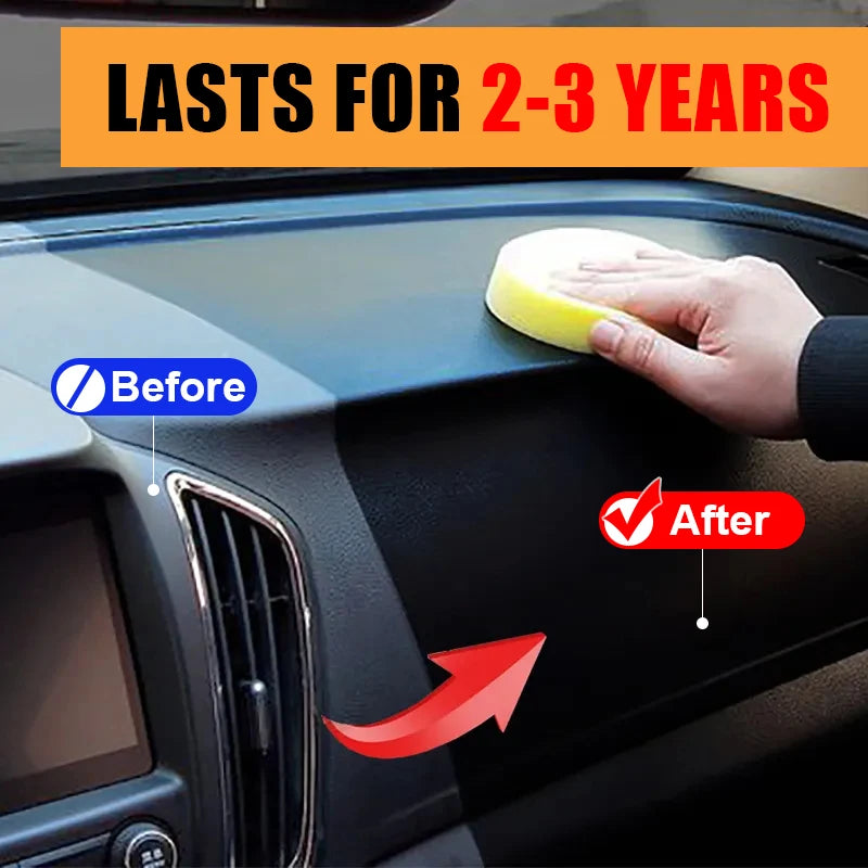 Ceramic Plastic Trim Restorer – Long-Lasting Car Care for Faded Plastics