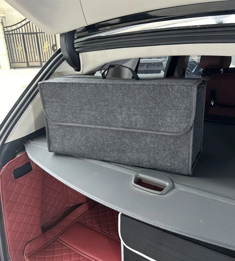 Car Trunk Organizer – Large Capacity Foldable Storage Bag for Tools & Accessories