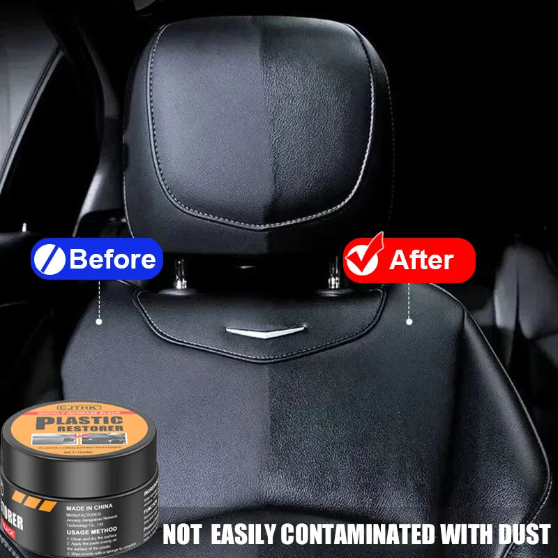Ceramic Plastic Trim Restorer – Long-Lasting Car Care for Faded Plastics