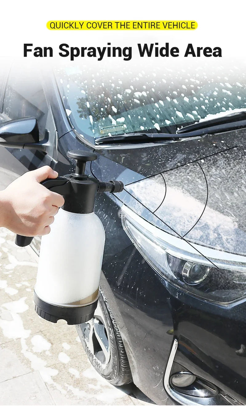 2L High-Pressure Foam Sprayer – Car Wash & Gardening Multi-Purpose Tool