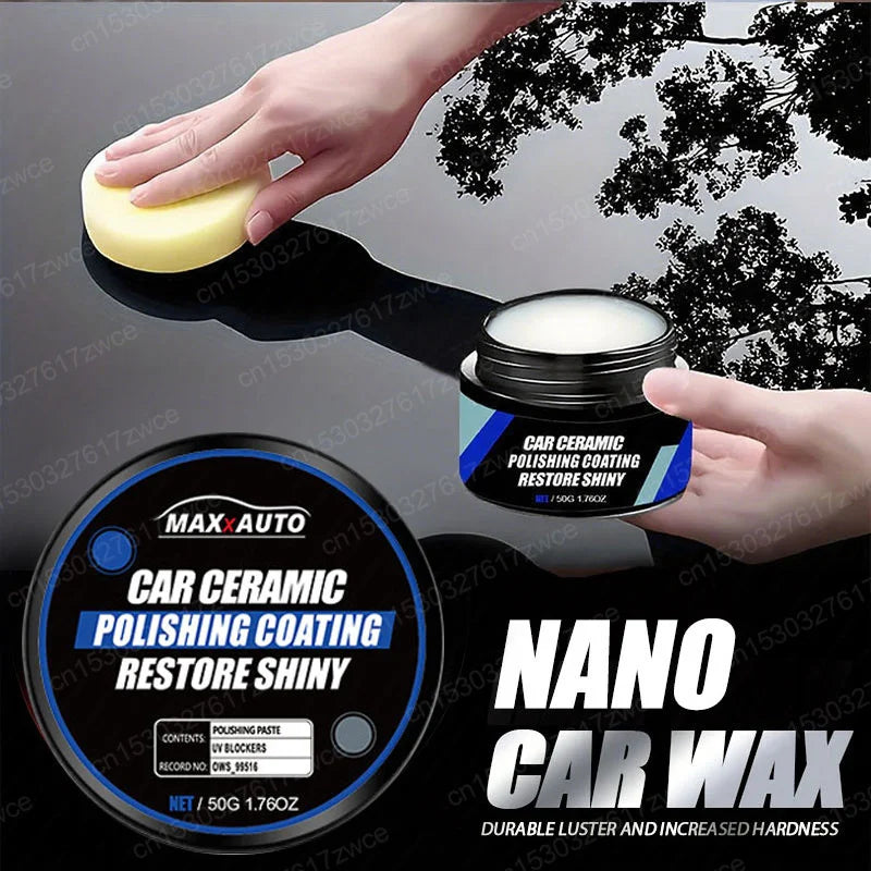 Ceramic Nano Polish Wax – Car Scratch Remover & Protective Coating