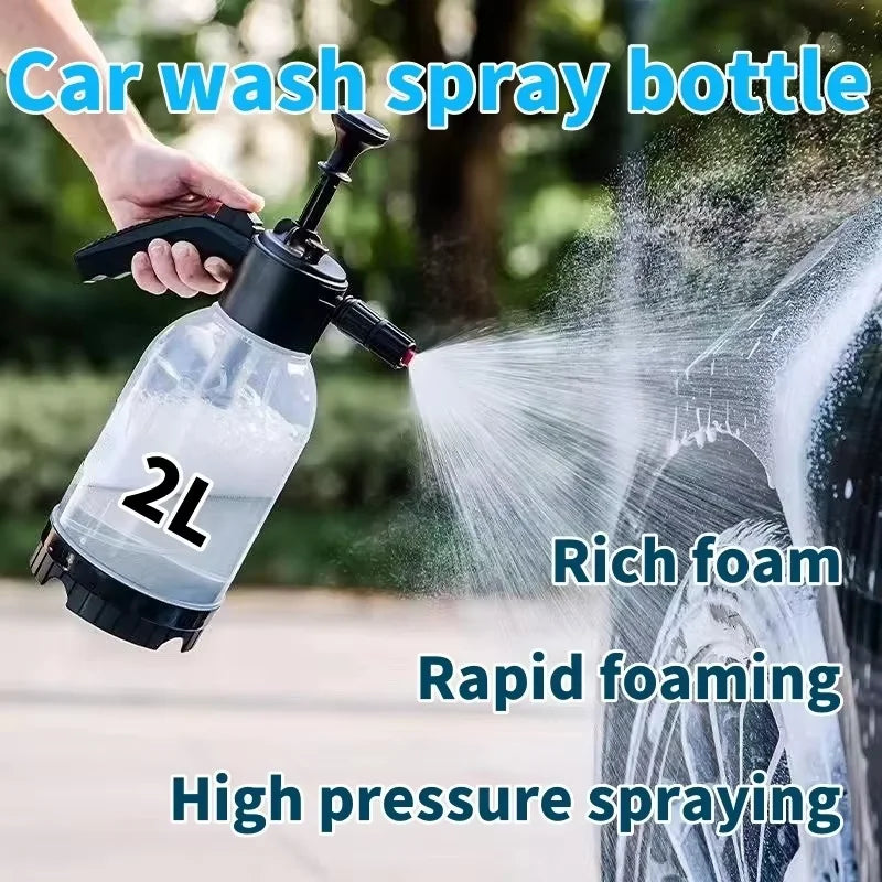 2L High-Pressure Foam Sprayer – Car Wash & Gardening Multi-Purpose Tool