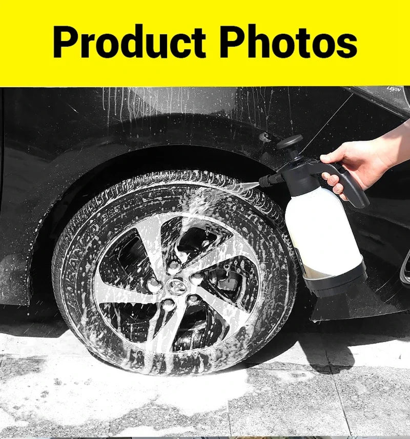 2L High-Pressure Foam Sprayer – Car Wash & Gardening Multi-Purpose Tool