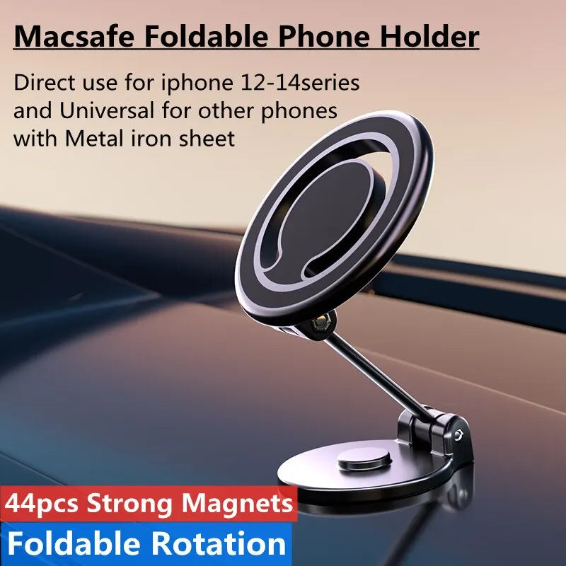 1080 Magnetic Car Phone Holder – Strong Magnet, Universal Fit for iPhone & Samsung