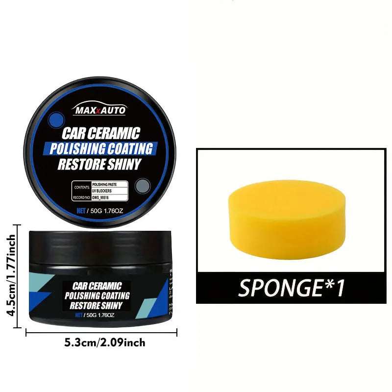 Ceramic Nano Polish Wax – Car Scratch Remover & Protective Coating